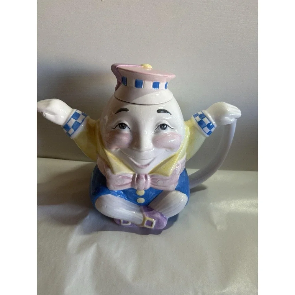 Vintage‎ Humpty Dumpty Ceramic Jar